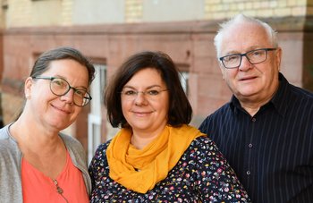 Neue Vorsitzende des BdF: Silke Becker (Mitte); Ansprechpartner für die Realschule: Agnes Hoffmann (links) und Schriftführerin, Ansprechpartner für das Gymnasium: Veit Schwöbel (rechts).